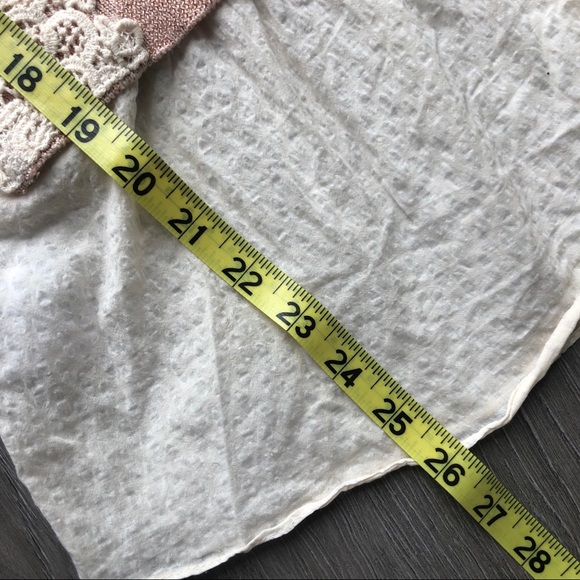 Moth by Anthropologie Lace Montage Tank Sz S - Picture 9 of 9